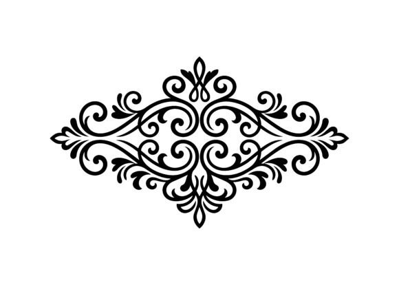 Decorative Divider SVG Cut File