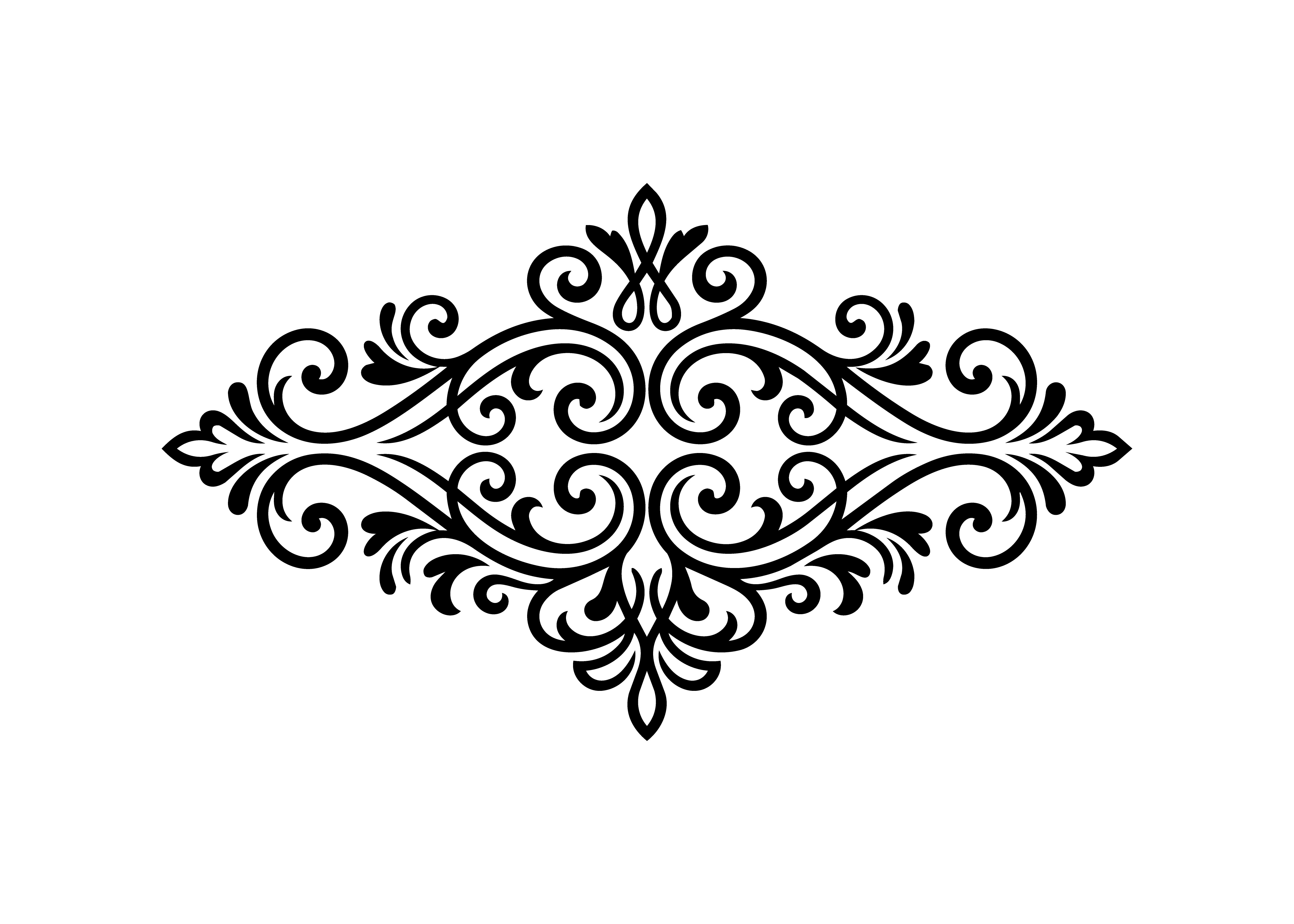 Decorative Divider SVG Cut File