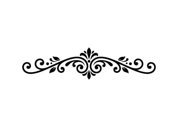 Decorative Divider SVG Cut File