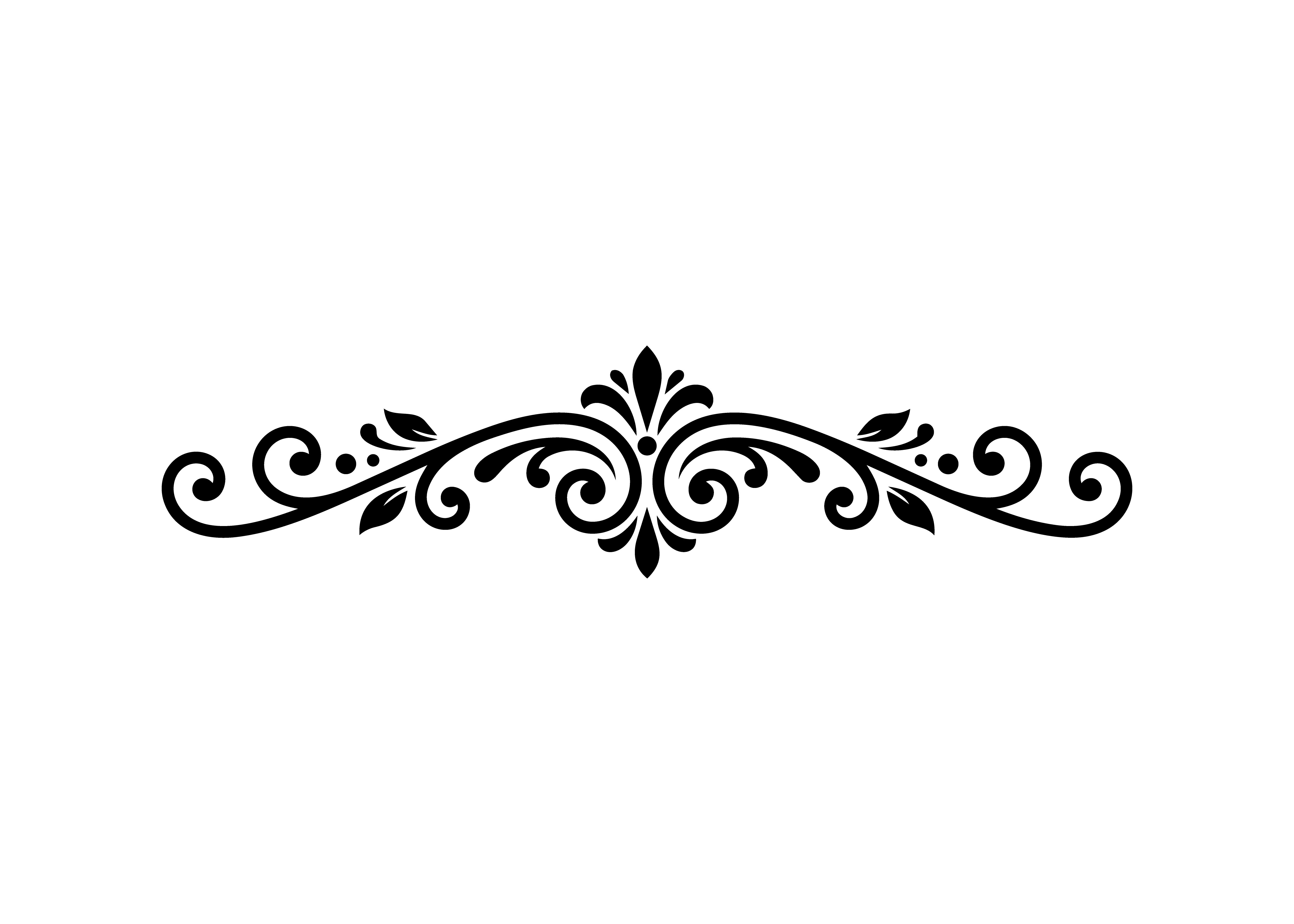 Decorative Divider SVG Cut File
