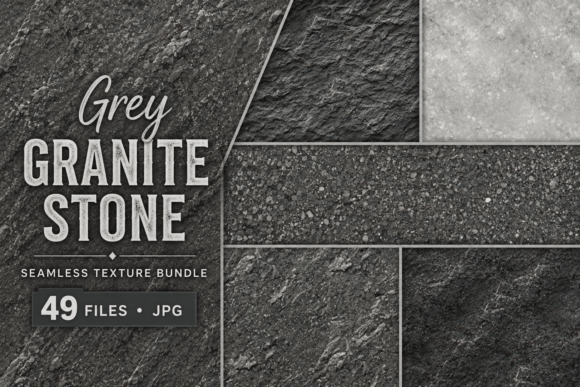 Grey Granite Stone Texture Grunge