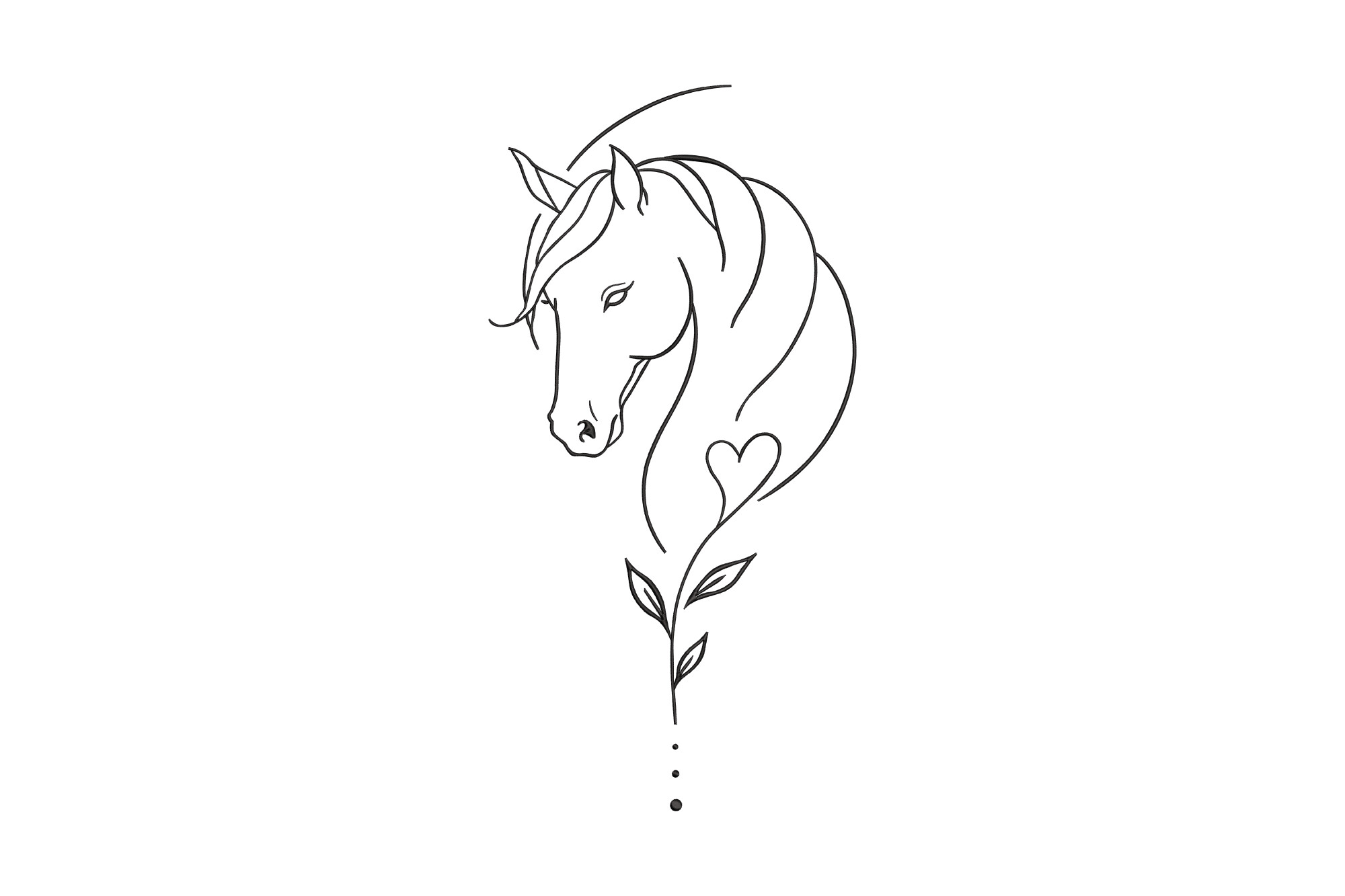 Horse Heart Flower