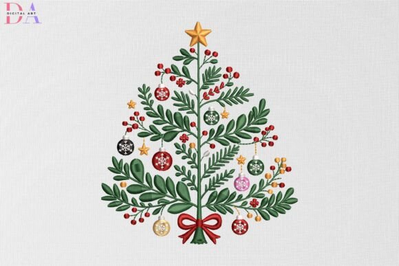 Ornament Decorated Holiday Tree
