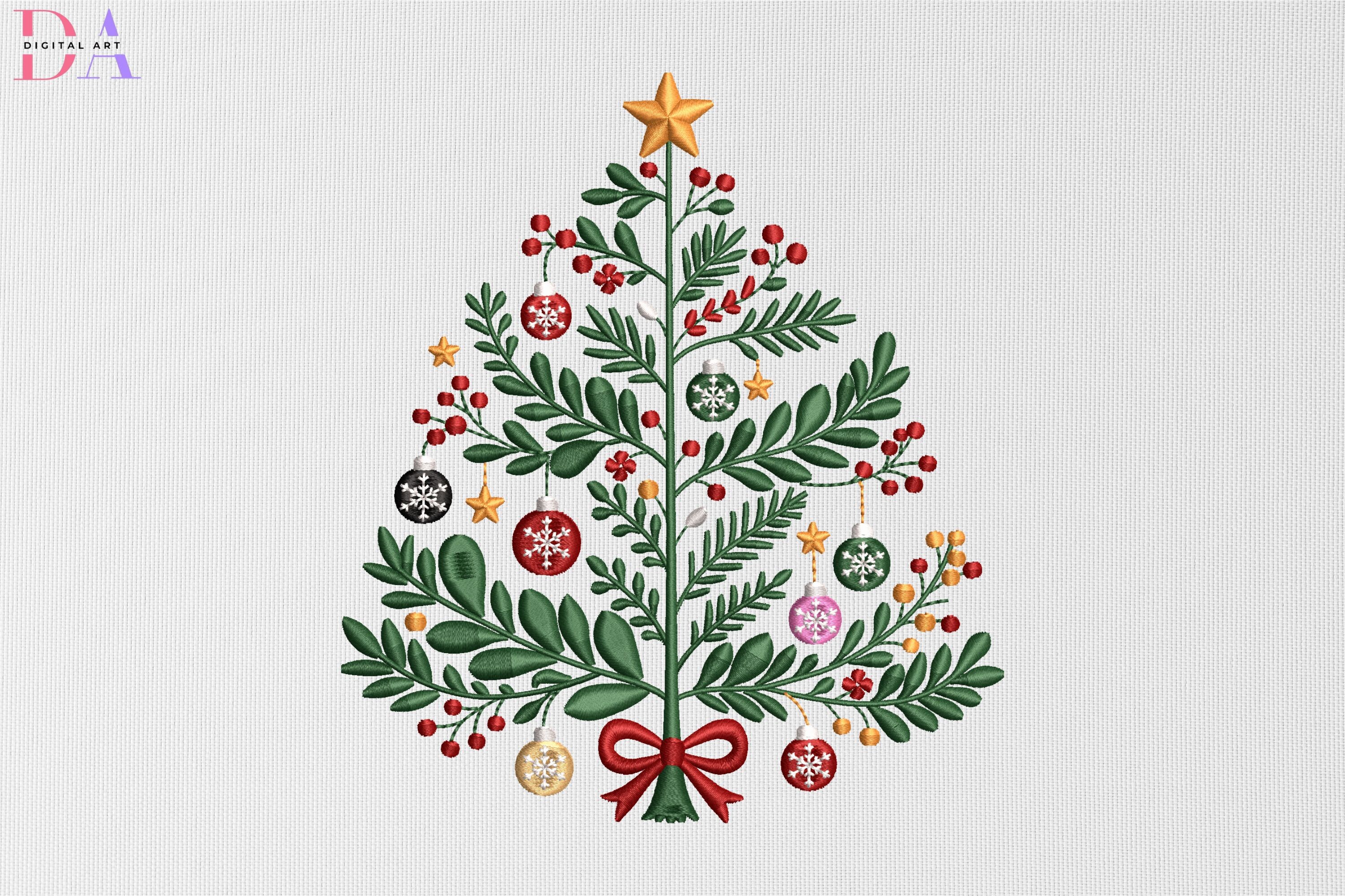 Ornament Decorated Holiday Tree