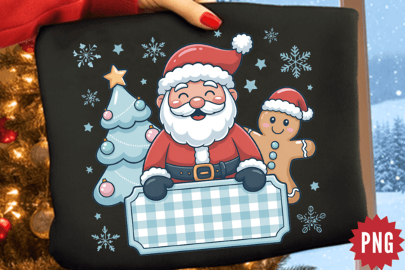 Personalized Christmas Santa Boy Sublima Graphic Illustrations By JR Design