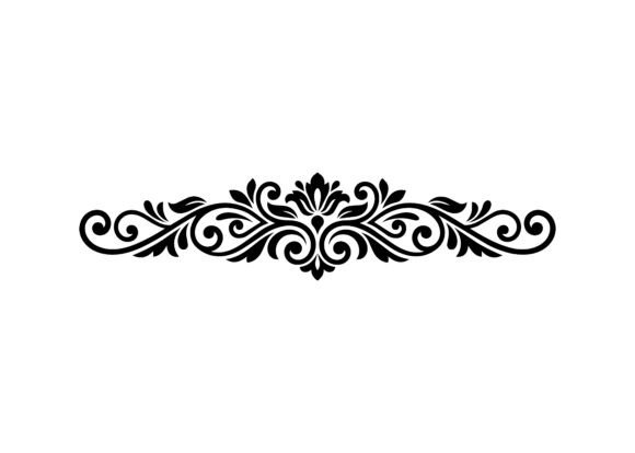 Sophisticated Decorative Border SVG Cut File