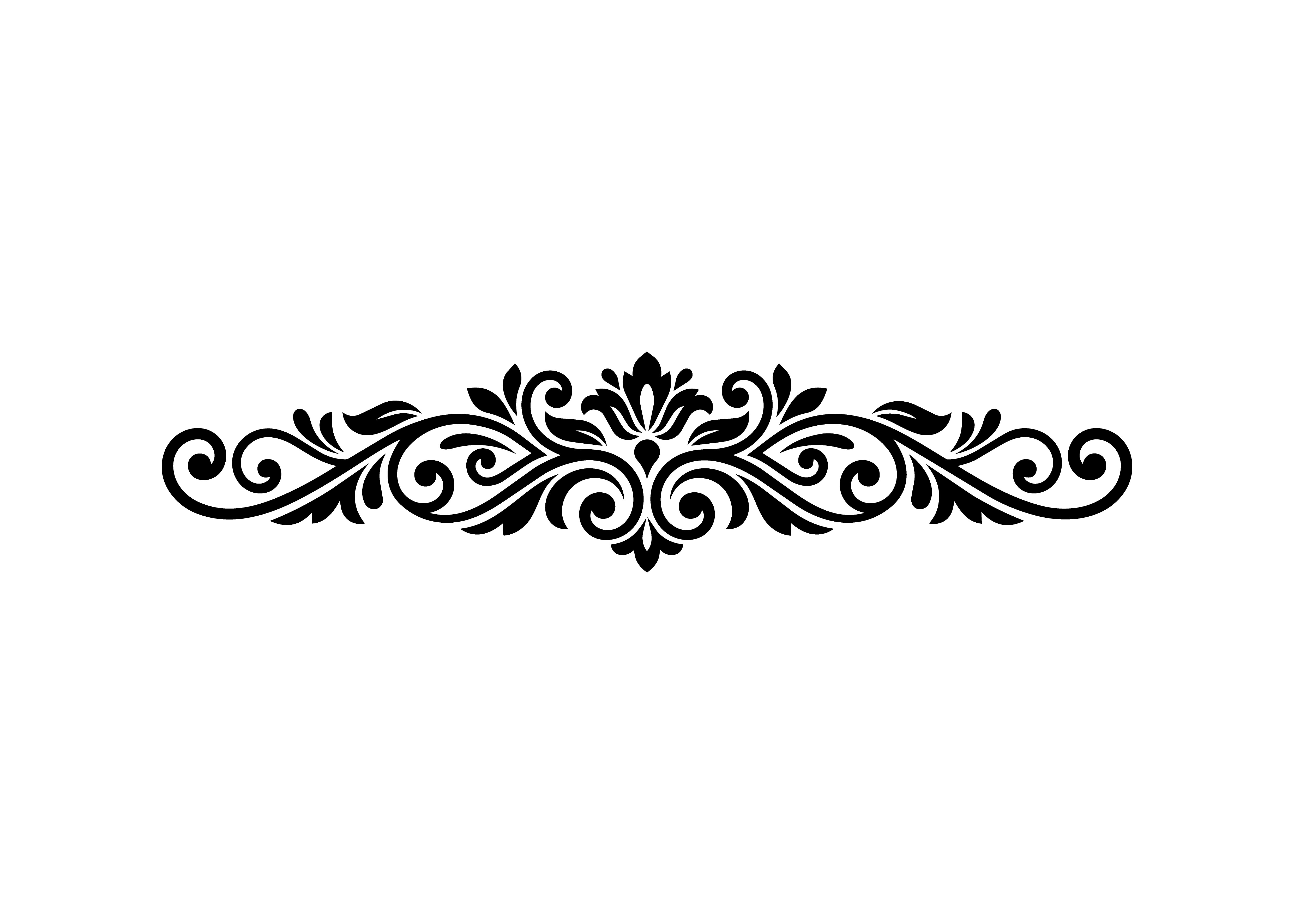 Sophisticated Decorative Border SVG Cut File