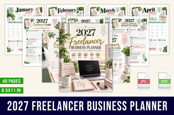 2027 Freelancer Business Planner