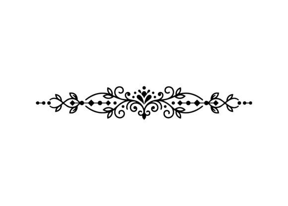 Artistic Divider SVG
