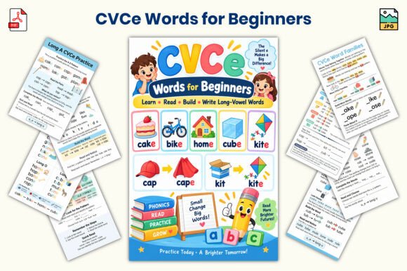 CVCe Words for Beginners