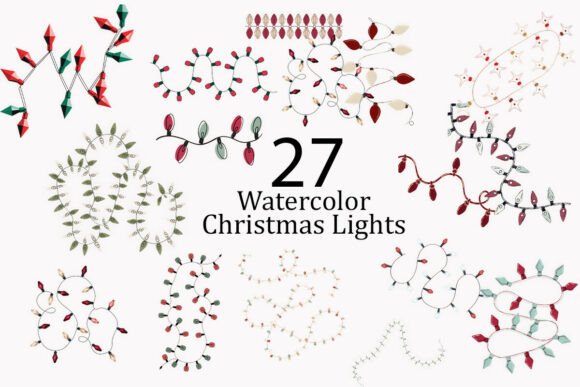 Christmas Lights Clipart