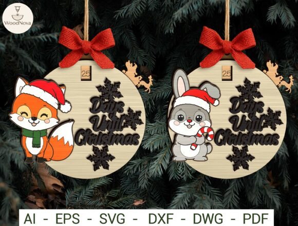 Christmas Ornament SVG Bundle