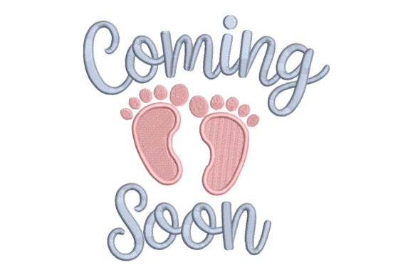 Coming Soon Baby Feet