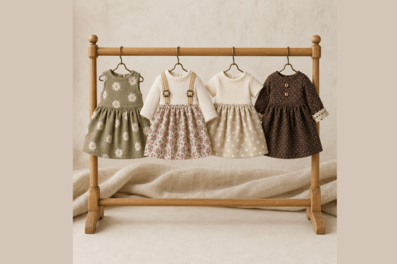 Doll Clothes Sewing Pattern PDF