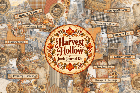 Harvest Hollow Junk Journal Kit Bundle