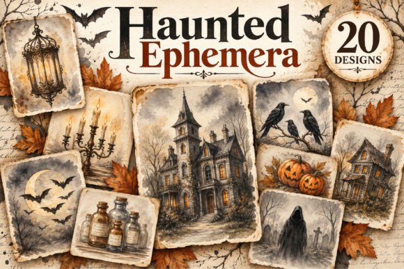 Haunted Ephemera Junk Journal
