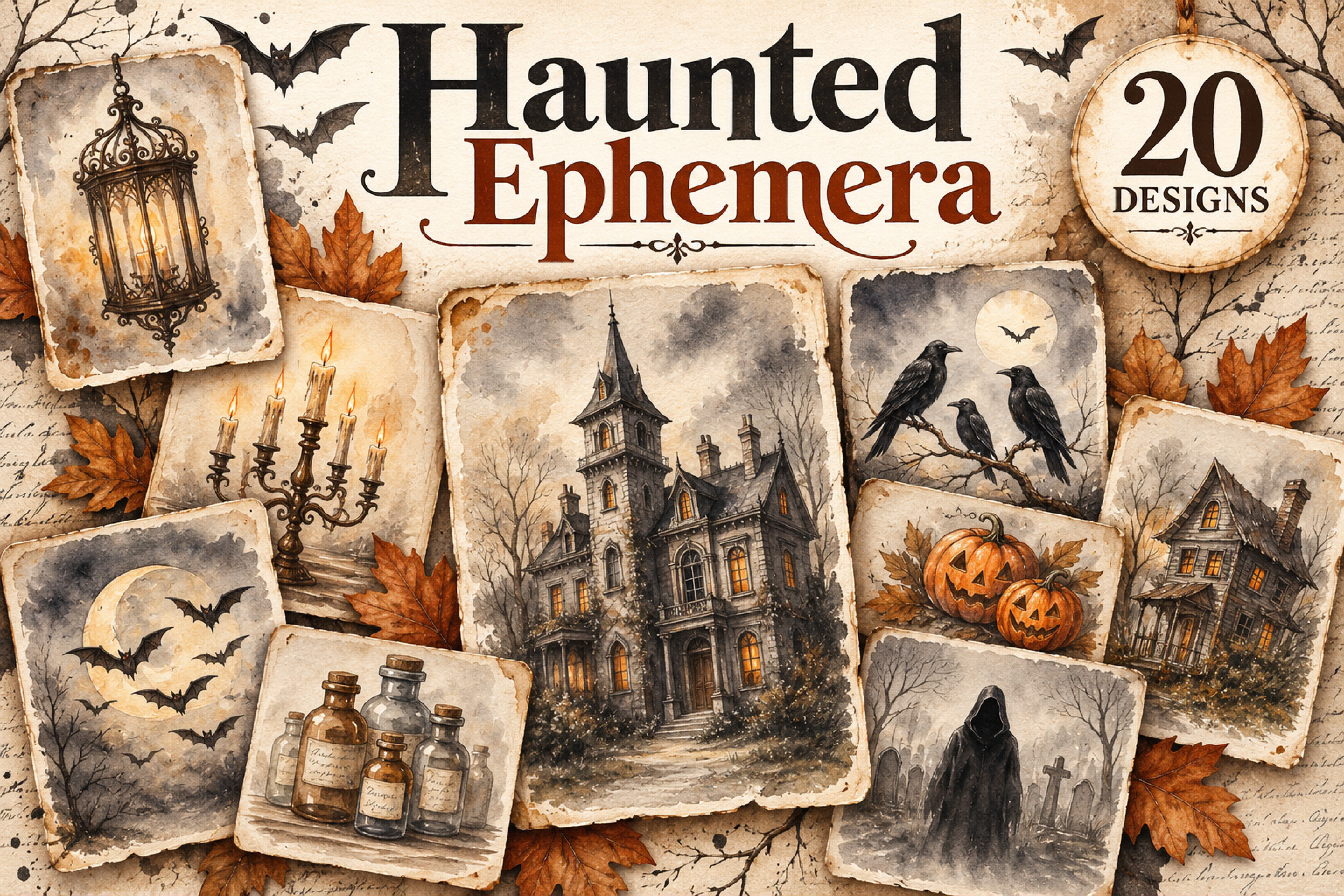 Haunted Ephemera Junk Journal