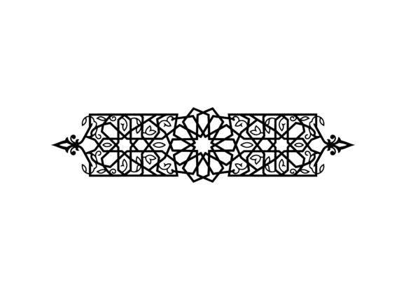 Luxury Arabic Mosaic SVG Cut File