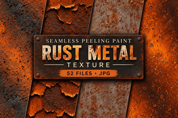 Peeling Paint Rust Metal Texture