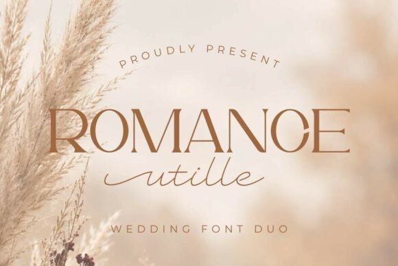 Romance Utille Script & Handwritten Font By Artiveko
