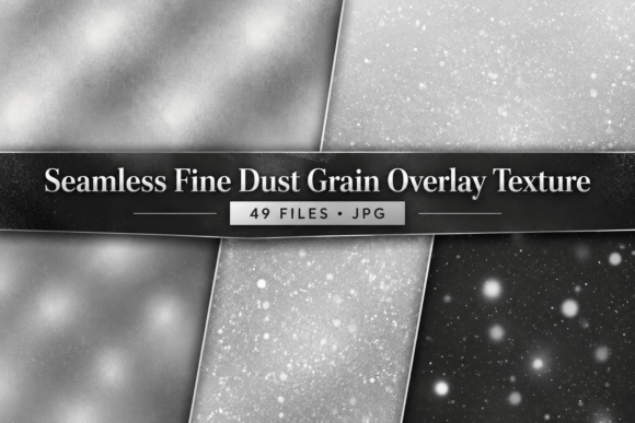 Seamless Fine Dust Grain Overlay Texture