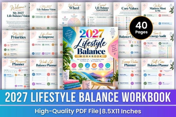 2027 Lifestyle Balance Workbook | Life