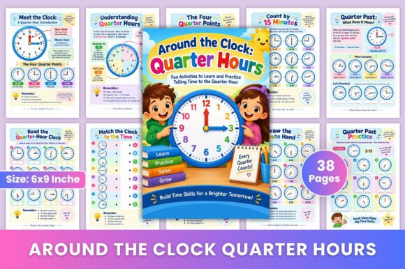Around the Clock: Quarter Hours