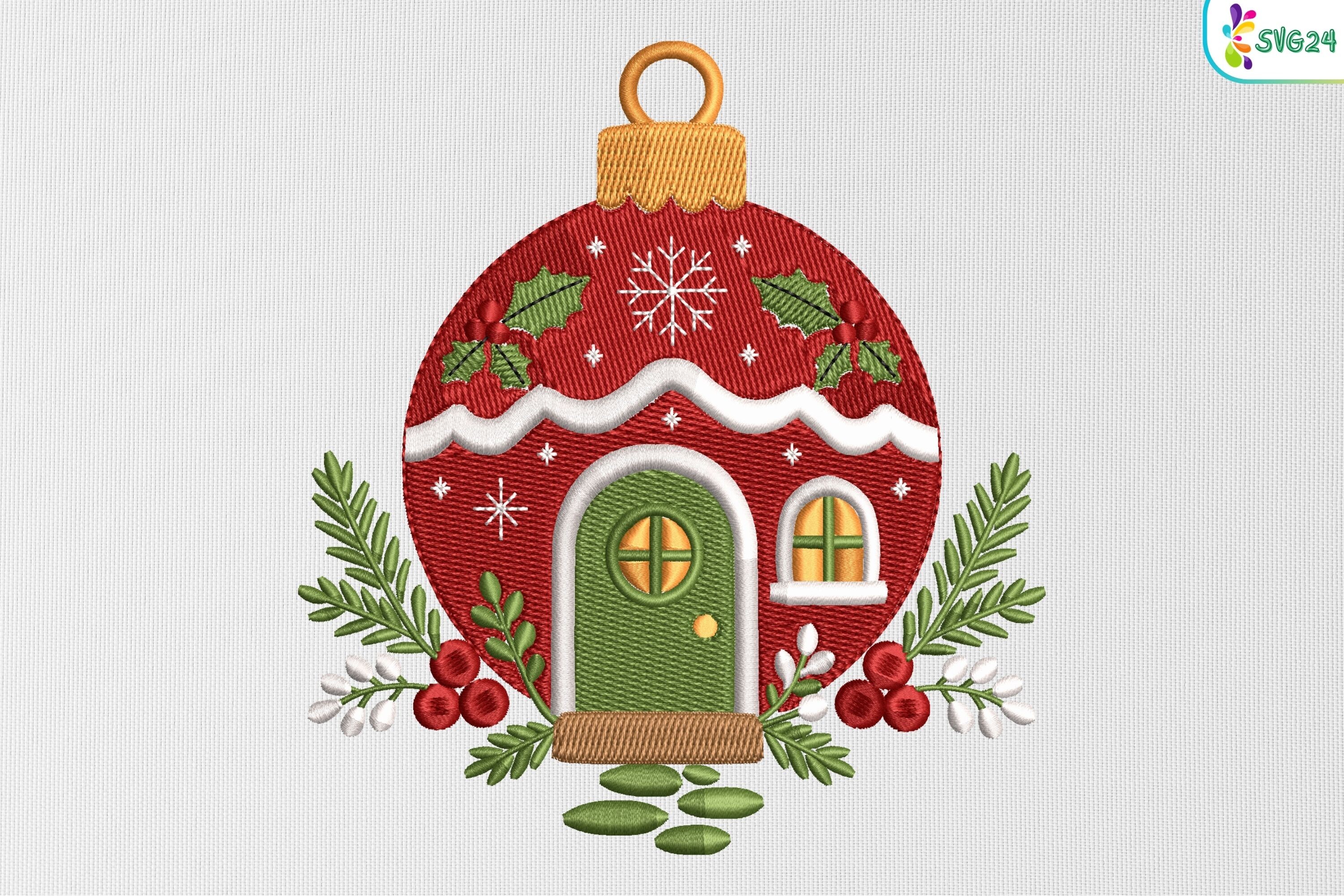 Christmas Bauble House
