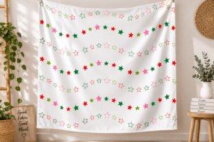 Yule Pattern Christmas Star Scatter Seamless Pattern Graphic by Creative Gfx Arts ...