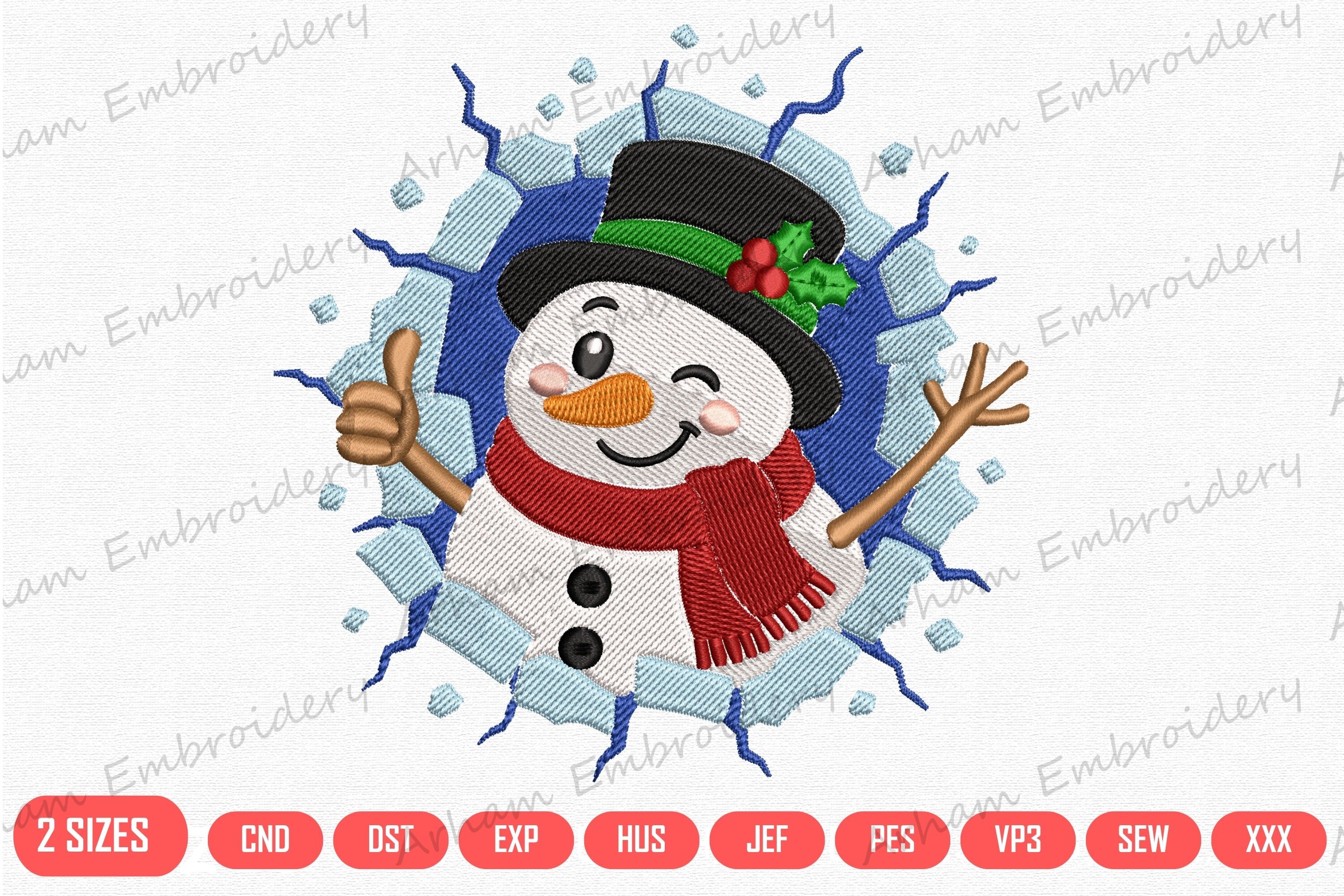 Cute Winter Snowman