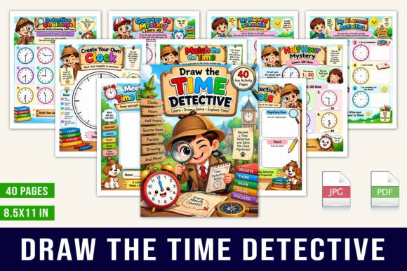 🕵️ Draw the Time Detective