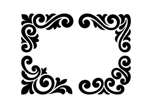 Elegant Flourish SVG