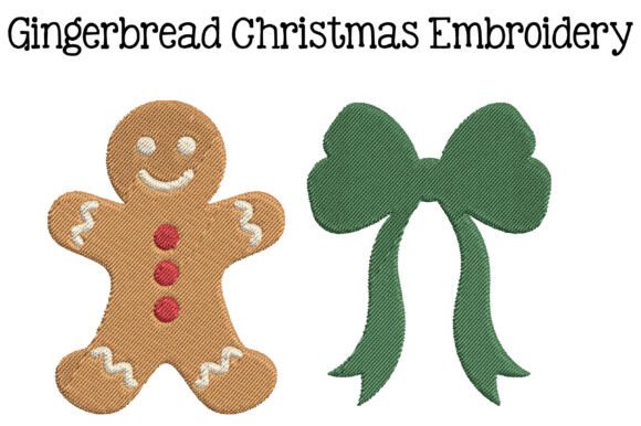 Gingerbread Christmas Embroider