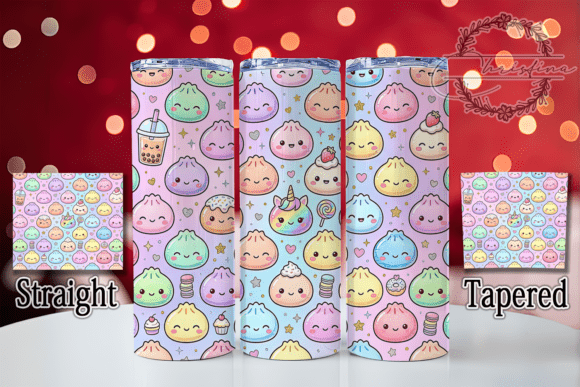 Pastel Kawaii Dumplings 20oz Tumbler