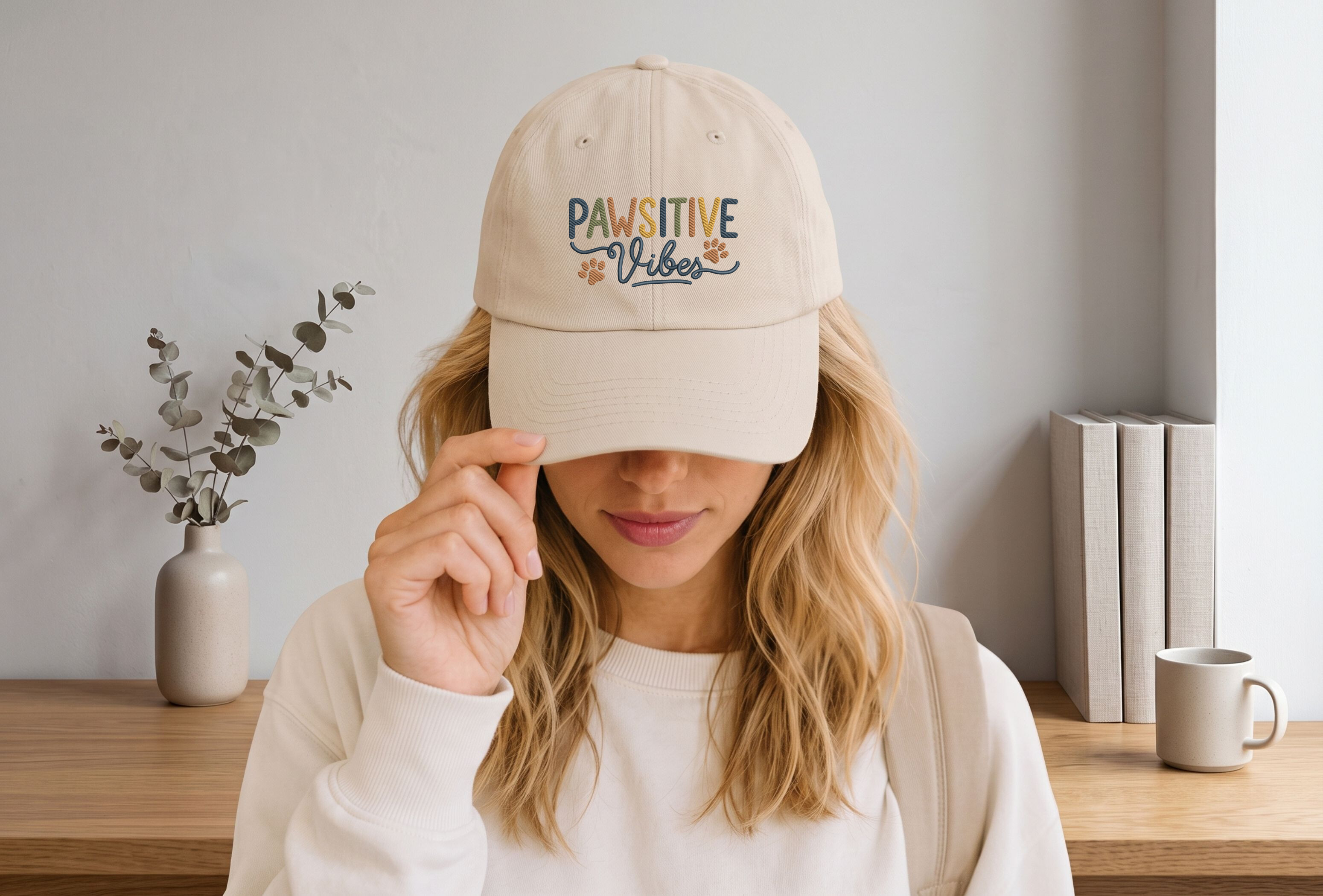 Pawsitive Vibes Machine Embroidery DSR