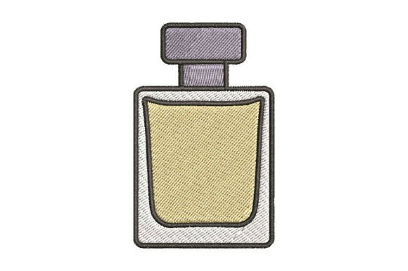 Perfume Bottle Elegance Embroidery