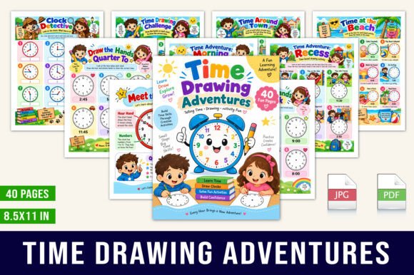 ⏰ Time Drawing Adventures