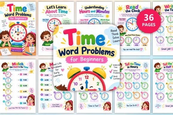 Time Word Problems for Beginners