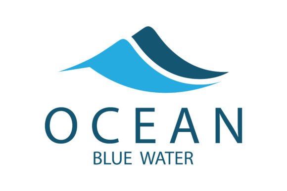 Ocean Logo Vector Icon Design.