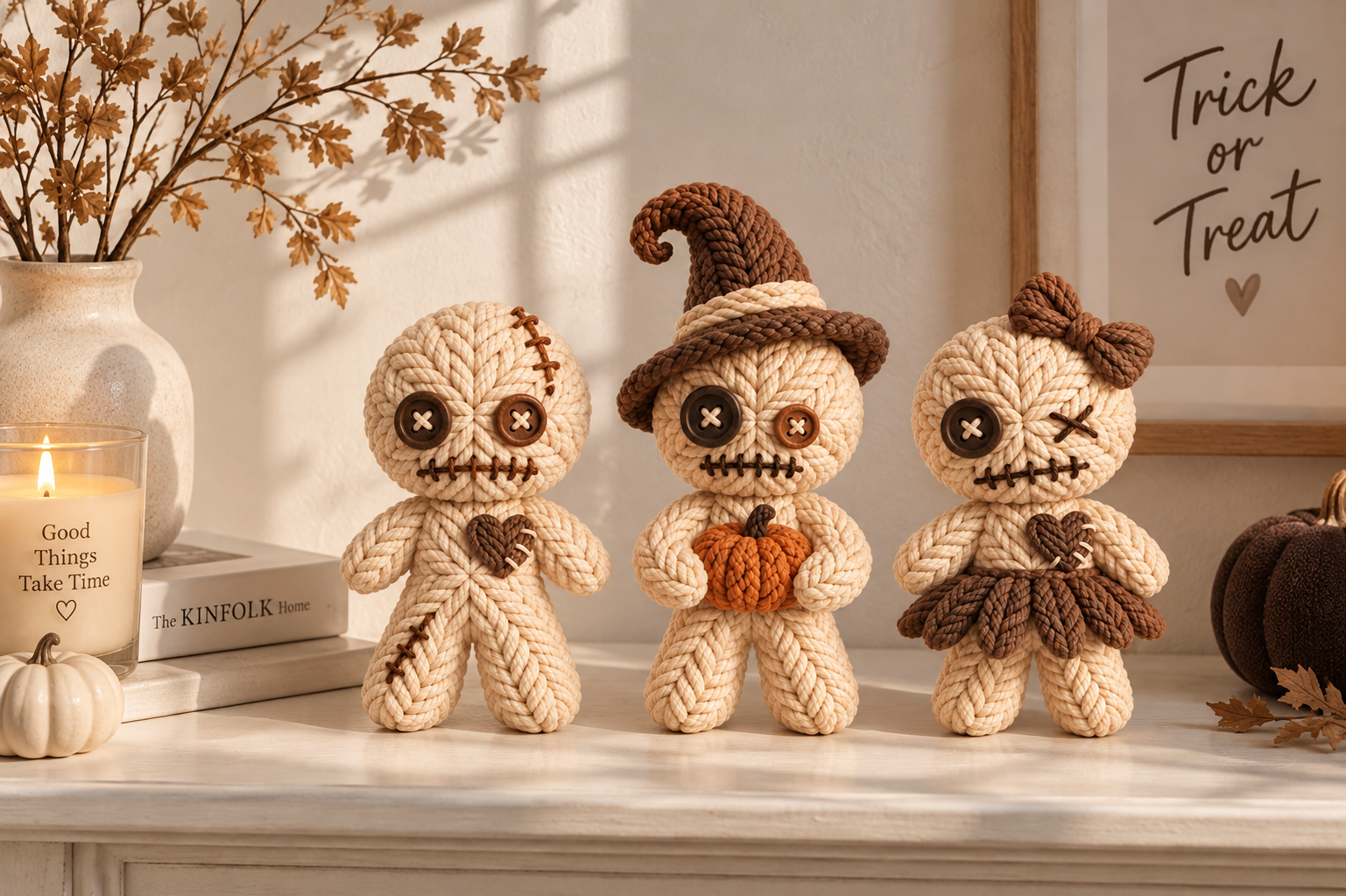 3D Printable Halloween Voodoo Doll STL Collection  3 Spooky Stitched Doll Designs - Image 5