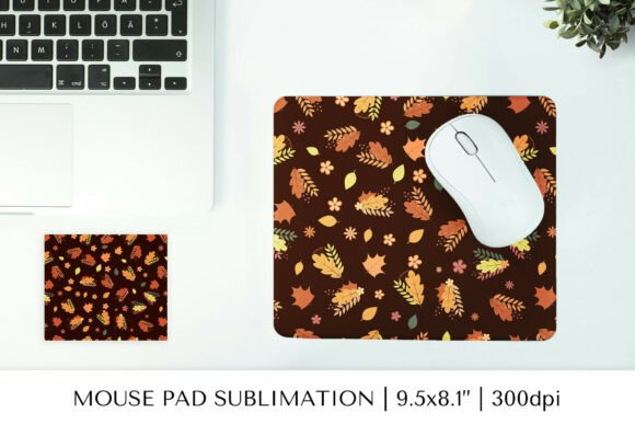 Autumn Leaves Mouse Pad Sublimation