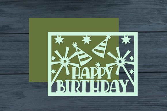 Birthday Papercut Card, Happy Birthday T