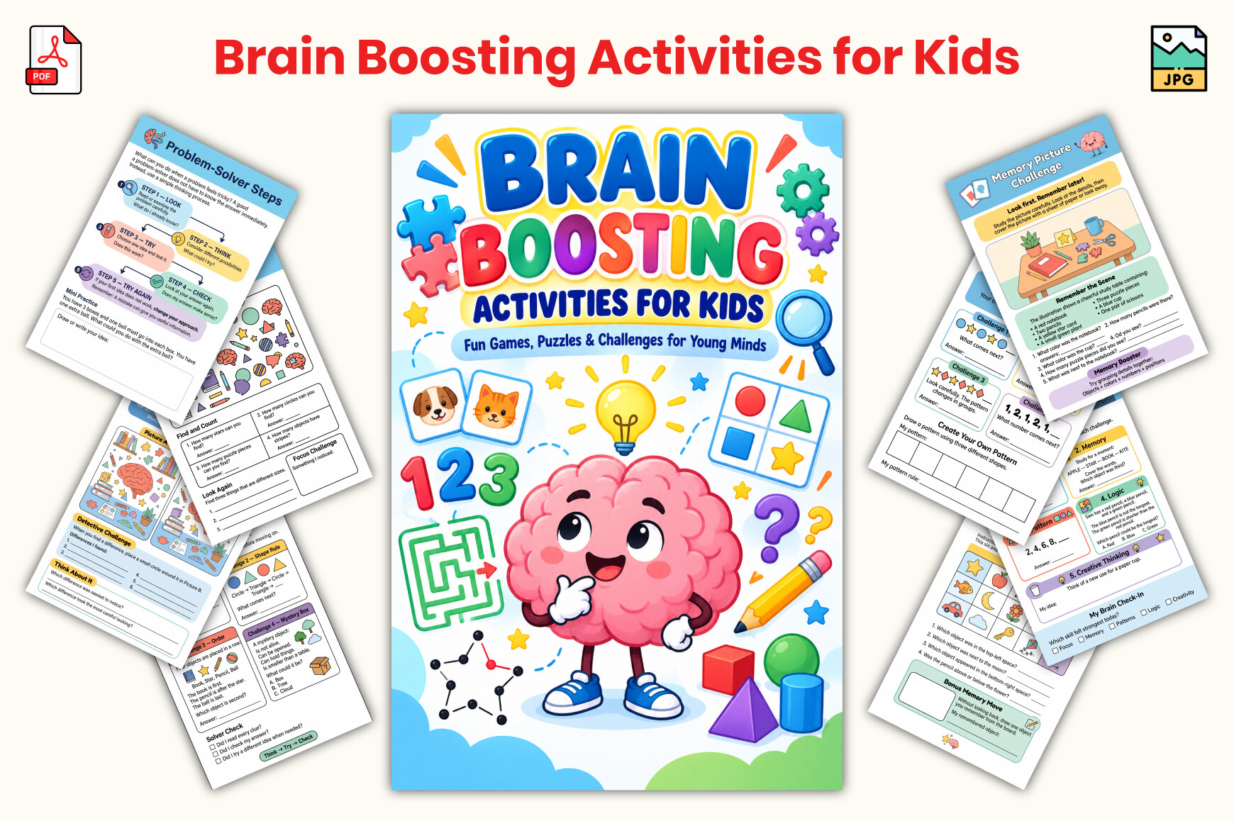 Brain Boosting Activities for Kids