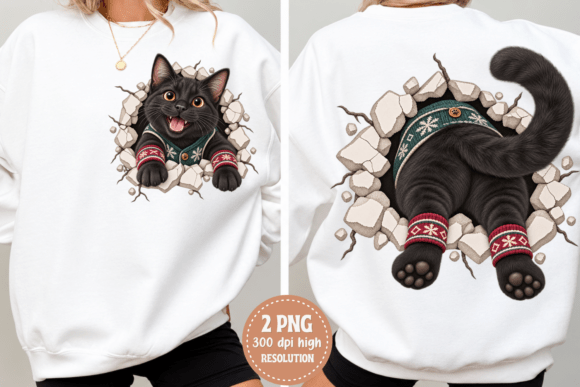 Holiday Patience Scale Cat PNG, Funny Ch Graphic by The Artistry Hub ...