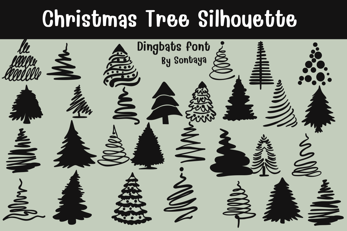 Christmas Tree Silhouette