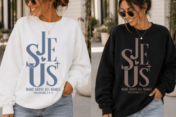 Jesus SVG, Christian Name Above All Name