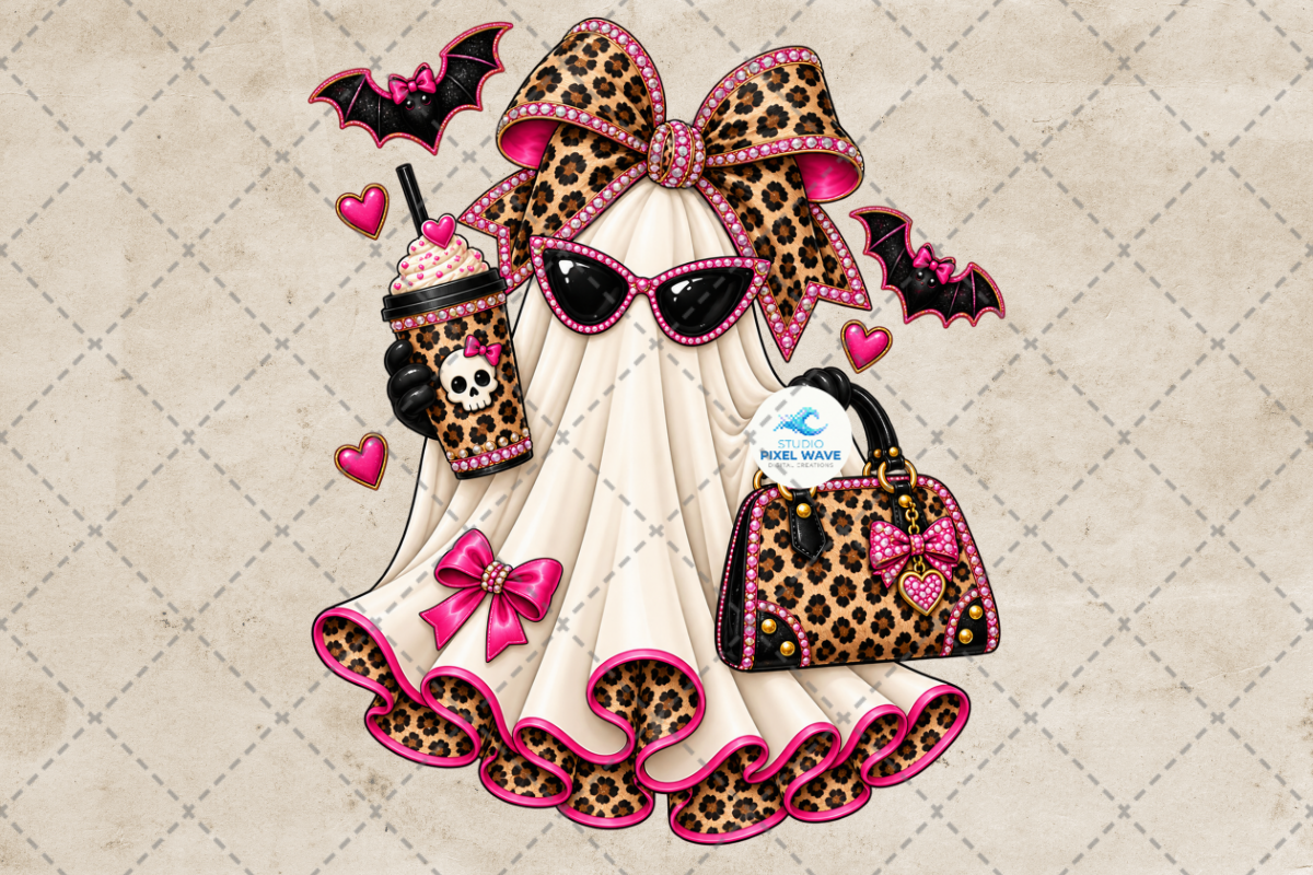 Leopard Ghost Halloween Png