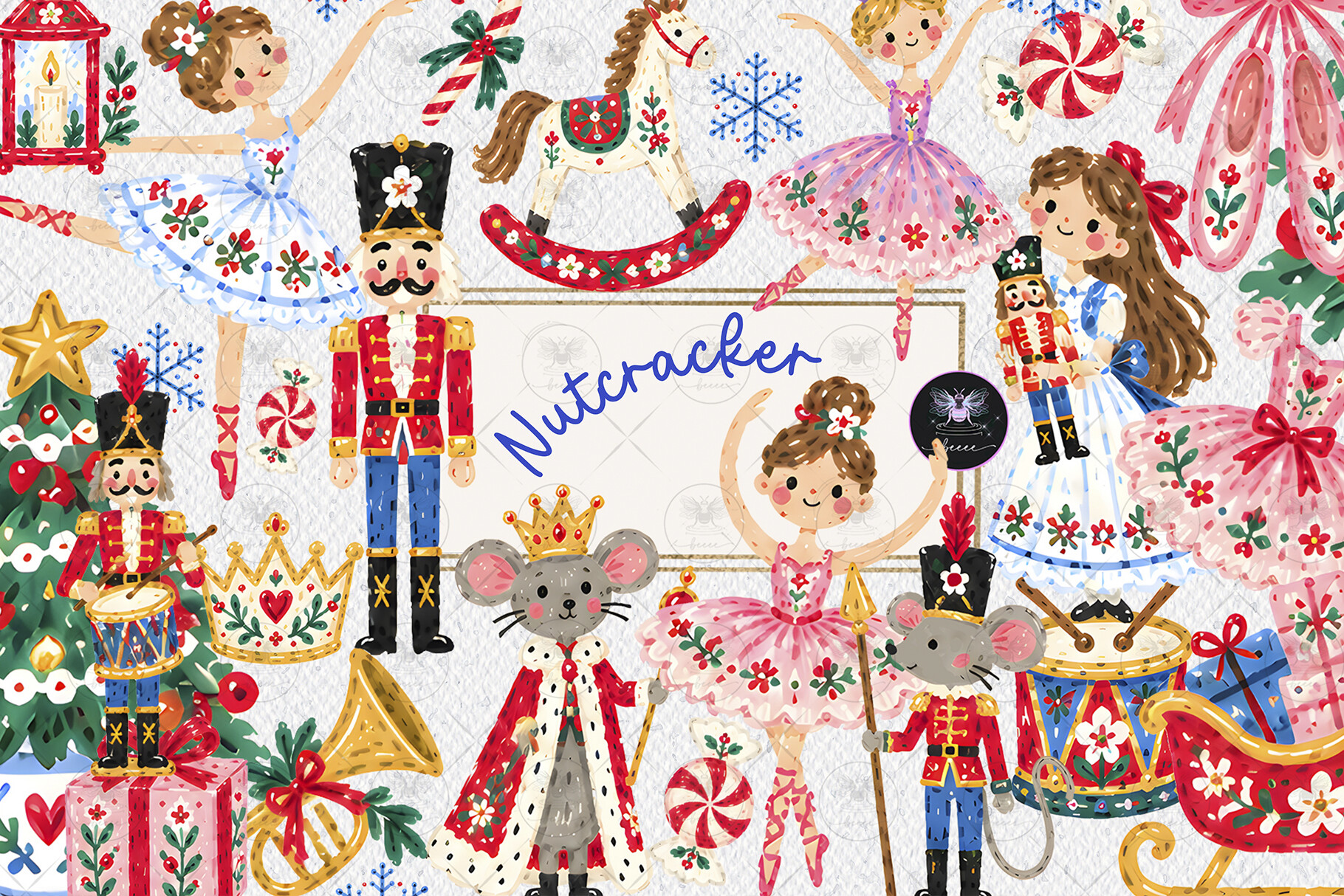 Nutcracker Christmas Clipart