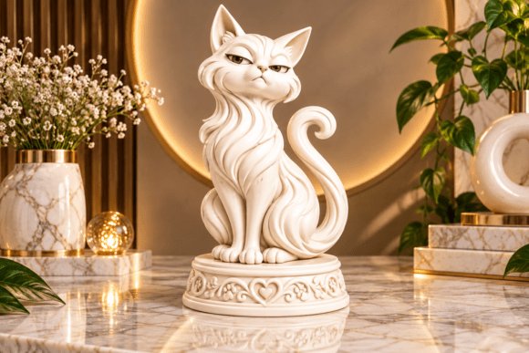 Sarcastic Owl Figurine STL – Funny 3D Printable Desk Decor & Collectible - Image 16