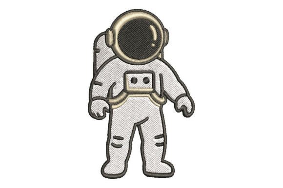 Space Astronaut Embroidery